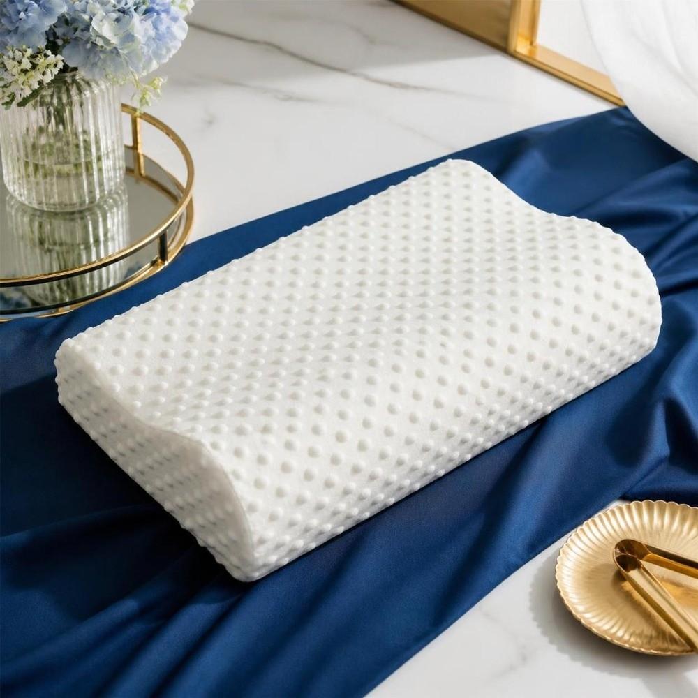 Slow-Rebound Memory Foam Pillow Comfortable Ergonomic Sleep Pillow Bedroom Sleeping