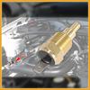 Universal Automotive Radiator Engine Cooling Fan Temperature Thermo Sensor Switch 3/8" NPT 160 Degree On 145 Degree Off Replacement