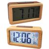 Light-Sensitive Clock Wooden Alarm Clock User-friendly
