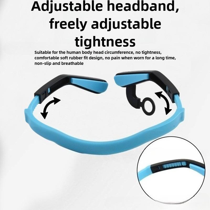 Ear Clip Headlights Waterproof Flashlight with Motion Sensor LED Headlights Suitable for Fishing Hiking Running and Cycling