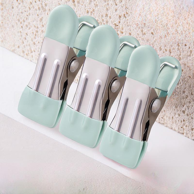 Windproof Stainless Steel Clothespins: Durable Clips for Clothes Drying and Hanging