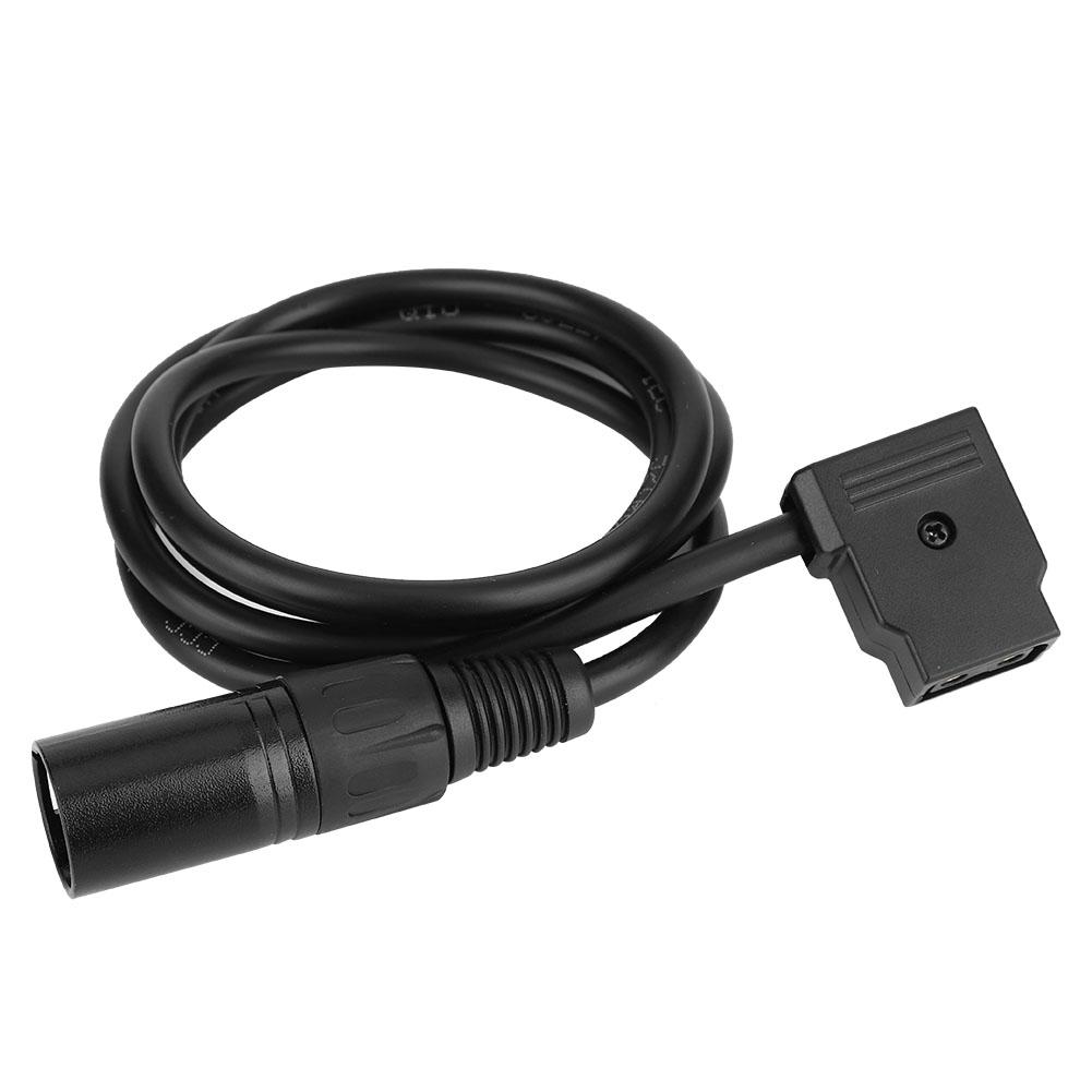 D tAP Female To XLR 4pin Male Adapter Power Cable Adapt XLR To D tAP Female Cord 100cm