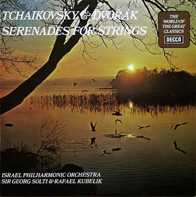 LP Record TCHAIKOVSKY .DVOŘÁK, ISRAEL PHILHAR - Serenades For Strings SPA375 DECCA 1975 UK Classical Used