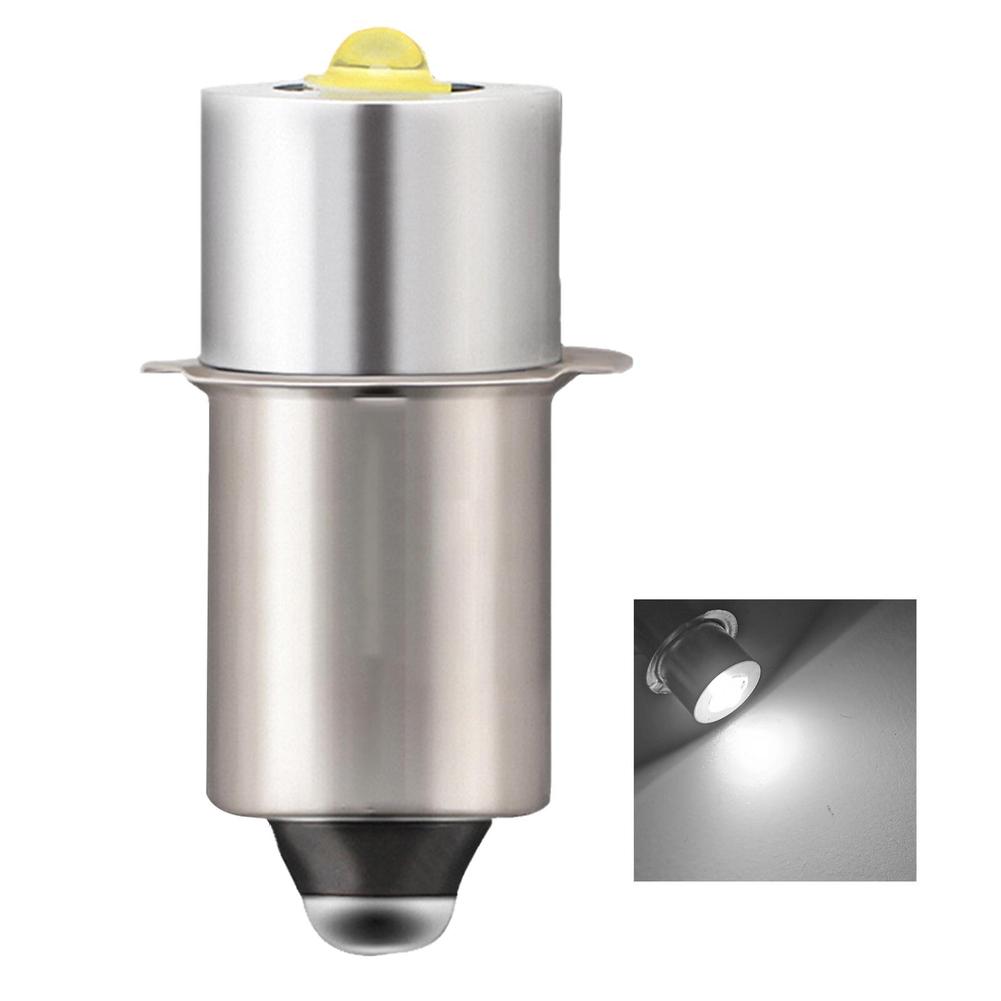 P13.5S E10 BA9S Base 5W LED Upgrade Bulbs White Maglite Flashlight 6500K 3W DC6V-24V Replacement Bulbs Torches Work Lamp Bulbs 7