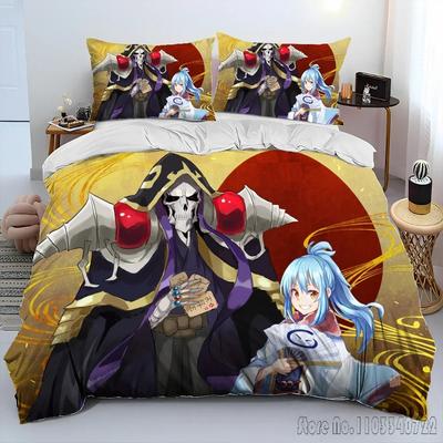 I Got Reincarnated As A Slime Anime Comforter Duvet Cover Set Hd Comforter Cover For Kids Bedding Sets Bedclothes Bedroom Decor