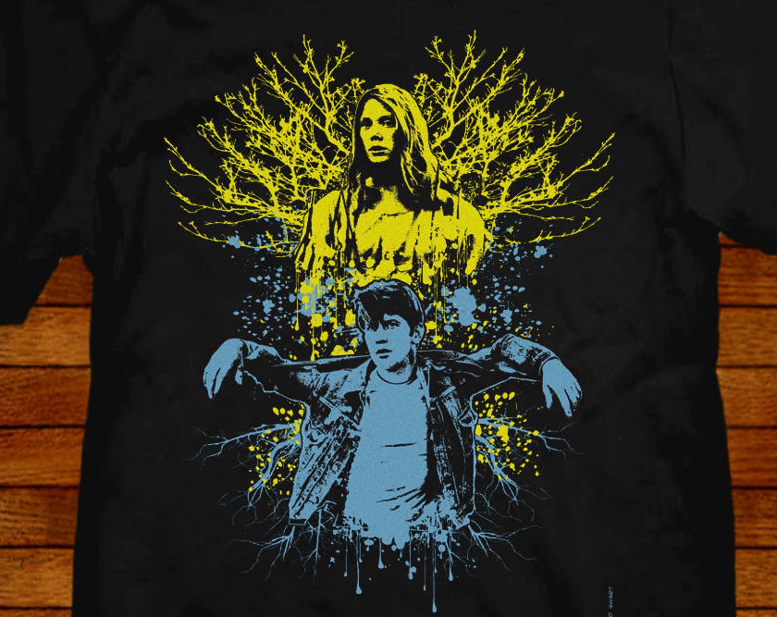 Badlands Movie Inspired T shirt: Jared Swart Original Artwork S