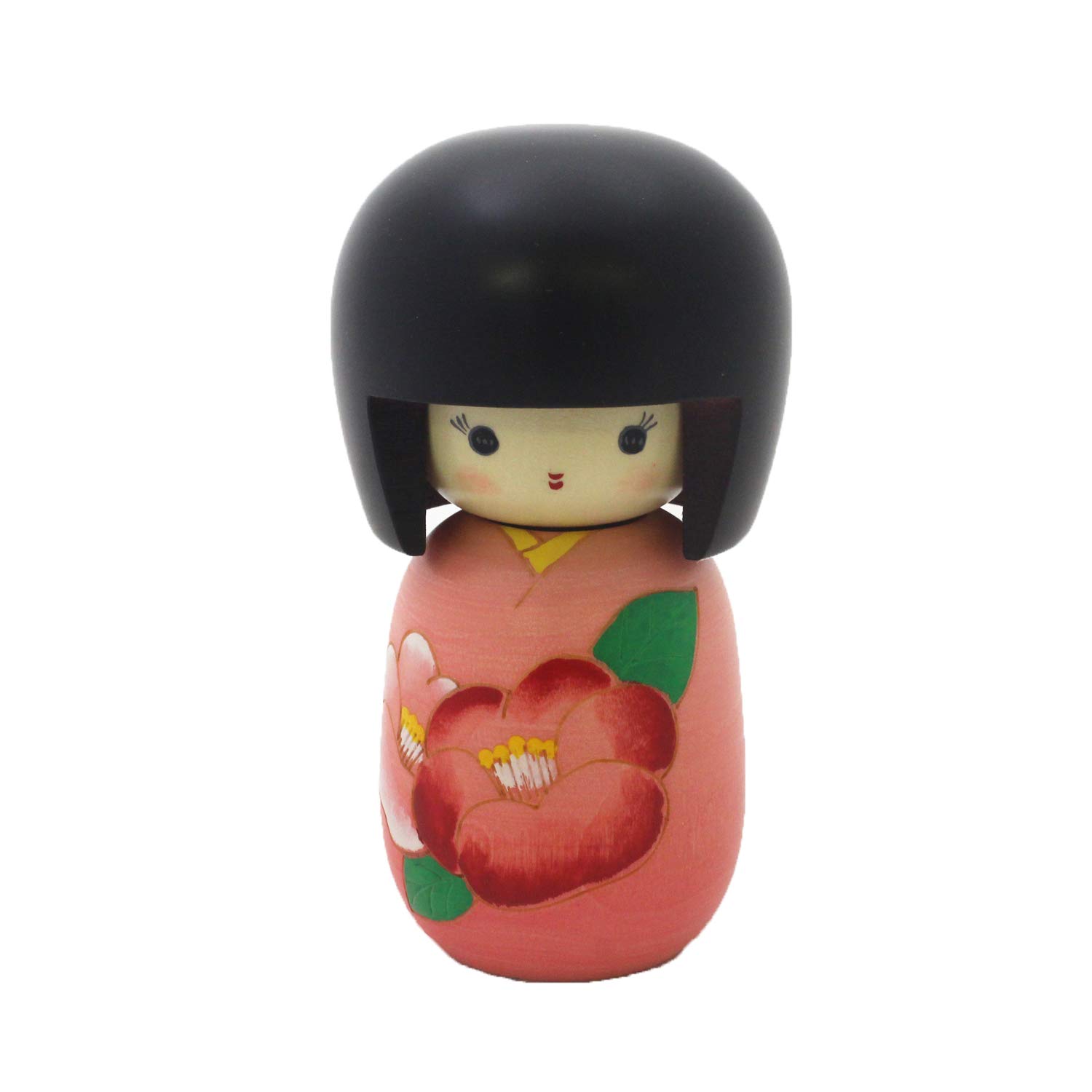 

Original Kokeshi Doll Flower Calendar (Camellia) (Prime Minister s Award Winner, Made by Masae Fujikawa) Made in Japan