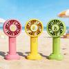 Handheld Fan Cartoon Pet Pattern Multi-Speed Silent Motor USB Rechargeable Portable Desktop Cooling Fan