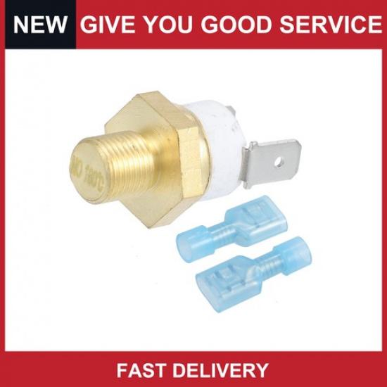 Universal 1/8'' Engine Cooling Fan Temperature Thermo Sensor Switch Pack of 1
