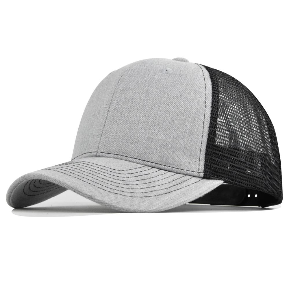 High Quality Mesh Breathable Baseball Cap For Men Women Adjustable Running Outdoor Sport Sun Protection Hat Snapback Trucker Hat