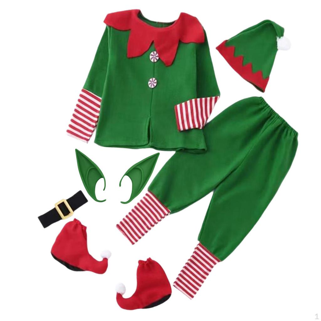 Christmas Costume Elf Dress Up Cosplay for Masquerade Party Halloween