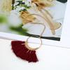 European Style Tassel Necklace With Metal Pendant For Summer Fashion And Gift Giving
