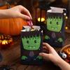 Halloween Party Bags with Flat Bottom for Candy Snacks and Treats