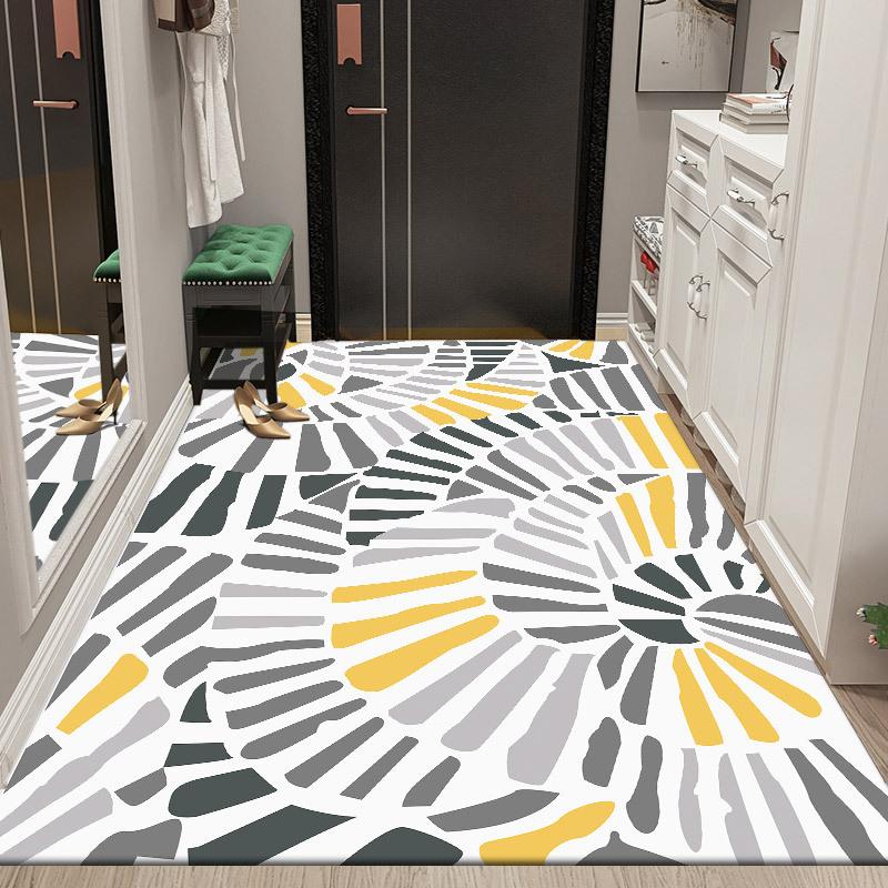 Geometric Carpet Entrance Doormats Anti-Slip Floor Mat Wear Living Room Simple Sofa Large Rugs