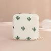 There Are 4 Color Options Available: Cartoon Sanitary Pad Storage Bag, Portable Girl's Menstrual Pouch, Large-capacity Small