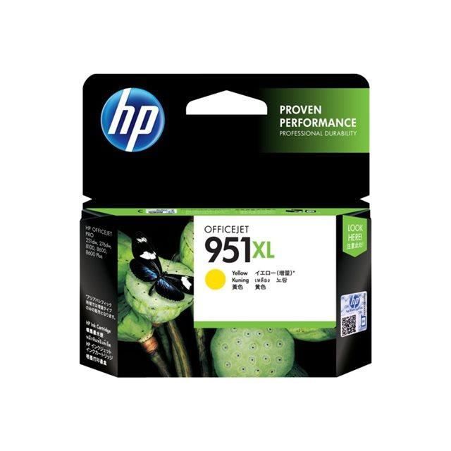 HP Cartouche d'encre 951XL - 1500 pages - 1 Pack - Blister multi tag - Jaune