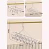 10/20/30 Clips Sock Hanger Clips Circular Design Multi-Clip Underwear Drying Rack Stainless Steel Windproof Garment Holder