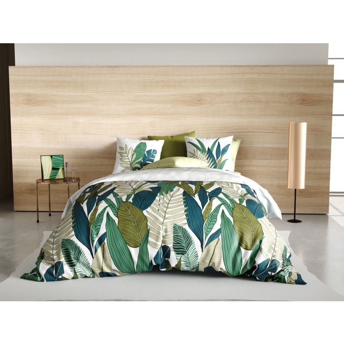 Housse de couette + 2 taies 220 x 240 cm Belemia