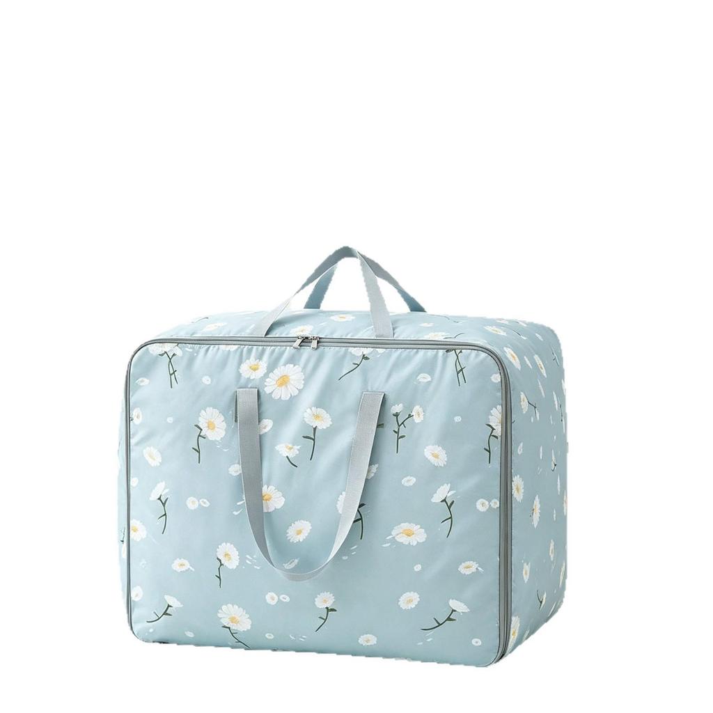 Gänseblümchen-Steppdecke Große Aufbewahrungs- und Organizer-Tasche für Kleidung und Gepäck