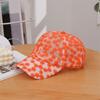 Embroidered Flower Baseball Cap Breathable Mesh Peaked Hat Fashion Visors Cap  Girls