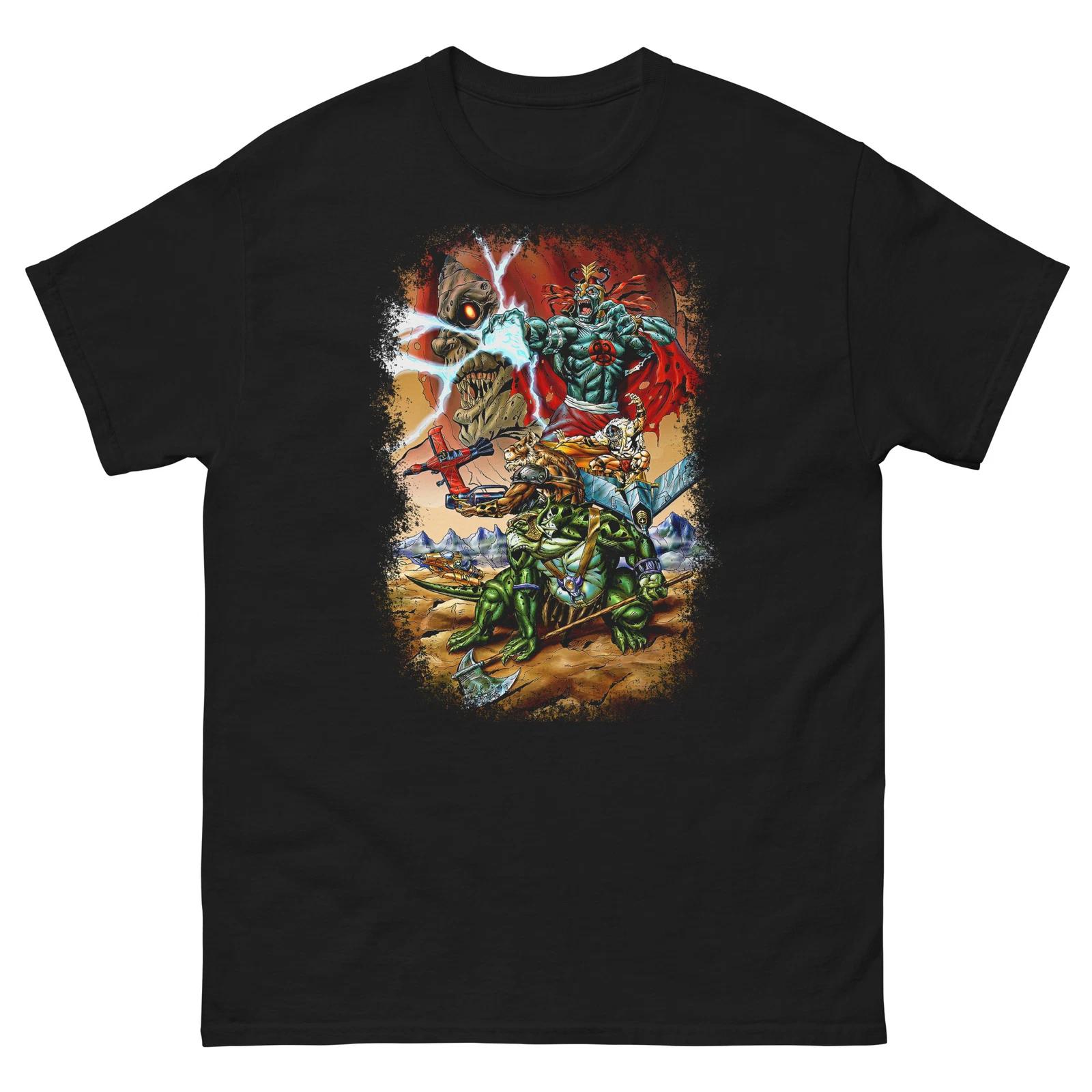 VINTAGE 80S CARTOON VINTAGE 80S VIDEO GAMES THUNDERCATS TOYS Men s classic tee 3XL