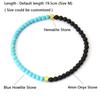 Noter New 4mm Bracelet Beads Men Classic Bicolor YingYang Stone Braclet Meditation Jewelry Pulsera Hombre Tiger Eyes Braslet