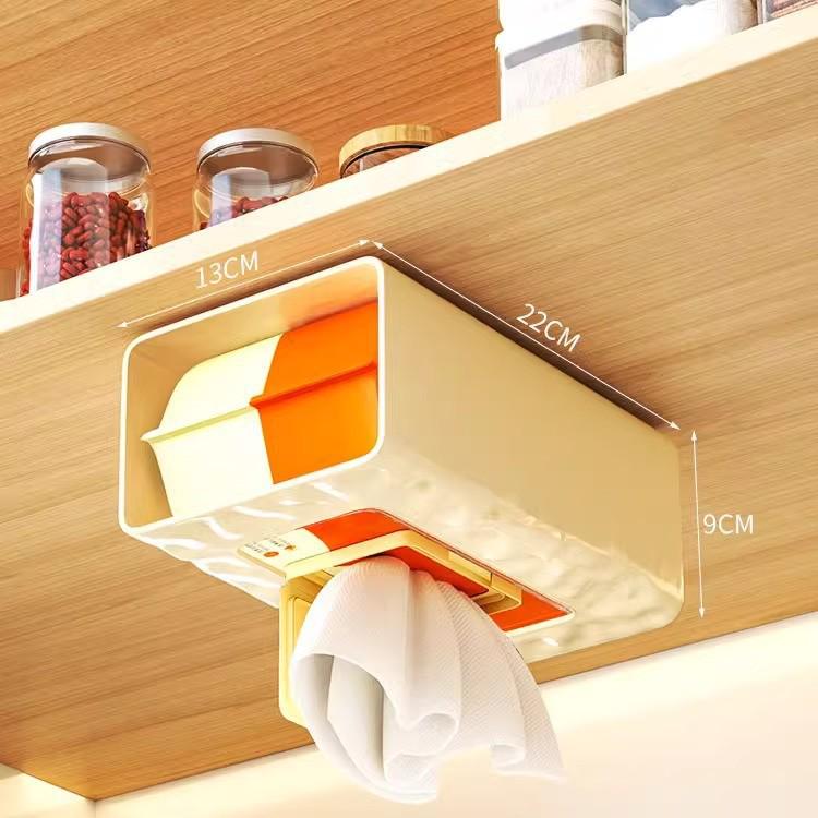 

Настенный прозрачный держатель для влажных салфеток и полотенец со шнурком