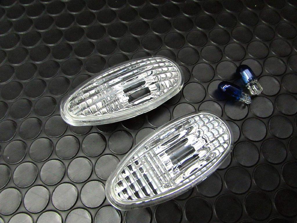 BRIGHTZ Crystal Side Markers for Otti H91W Side Turn Side Turn Part 38909 [BLINKER-008] (Side Indicators, Signals, Lamps) - Number