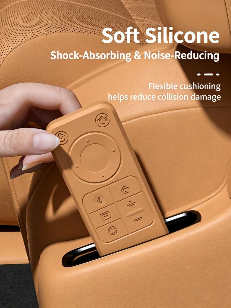 Silicone Protective Cover For ZEEKR 9X TV Remote Control Second Row Entertainment Screen Interior Modification Utility Accessori