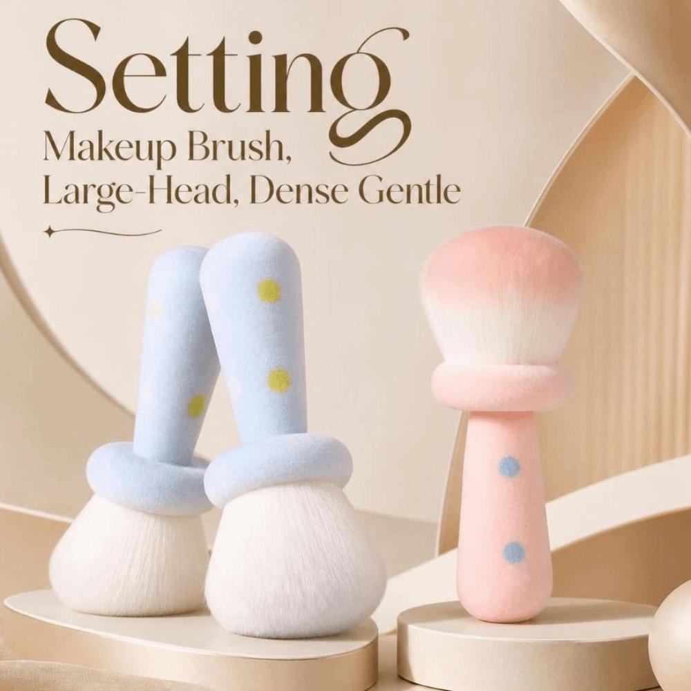 Soft Powder Makeup Brush Reusable Blush Cosmetic Brush Cute Loose Powder Brush  Setting Makeup