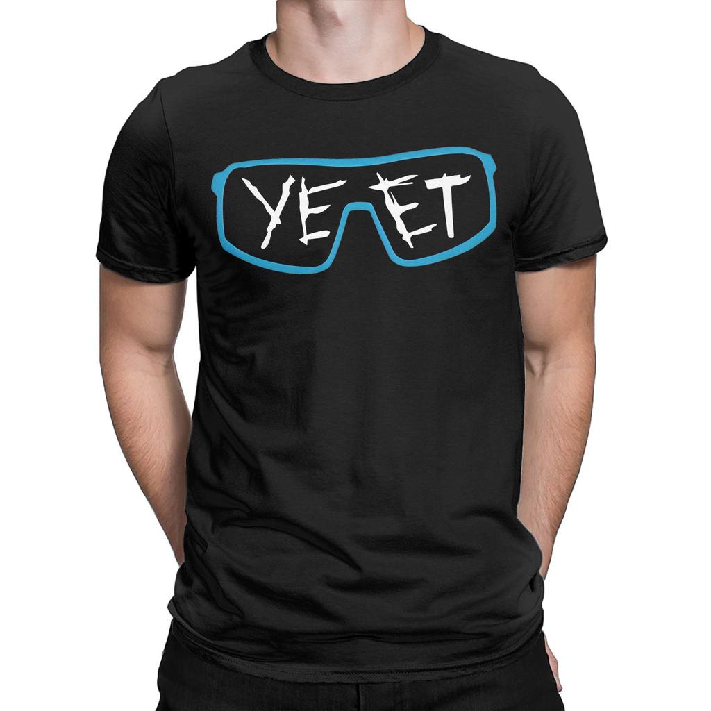 Brillen Yeet T-Shirt für Männer Frauen Geschenkidee T-Shirts Jey Uso Baumwollkleidung