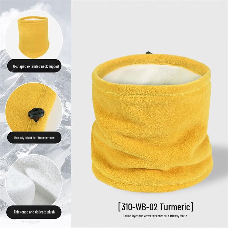 Double-Layer Thickened Cycling Neck Warmer & Face Mask
