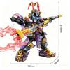 Superhero Mecha Building Blocks Black Tortoise Robot Model DIY Action Figure Toys for Boys Christmas Birthday Gift