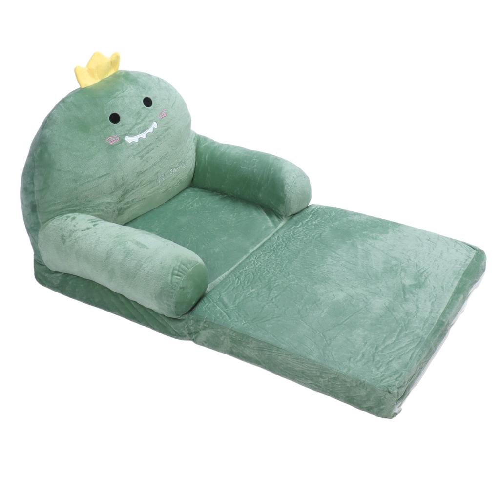 Foldable Kids Sofa Cute Cartoon Soft Comfortable Kids Folding Sofa Bed Kids Couch for Toddlers Kids