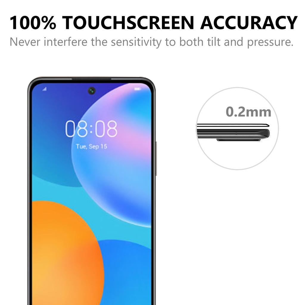 Full Glue Full Size Tempered Glass Screen Protector for Huawei P Smart 2021/Y7a