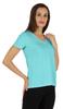 Inkmeso Womens Short Sleeve V-Neck Shirts Casual Regular Fit Tee T-Shirt Basic