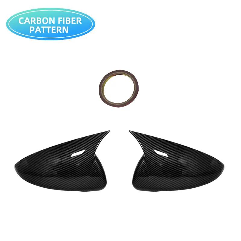 For KIA K3 Cerato Forte 2019-2026 ABS Auto Car Body Side Door Rearview Mirror Cover Cap Shell Housing Sticker Trim