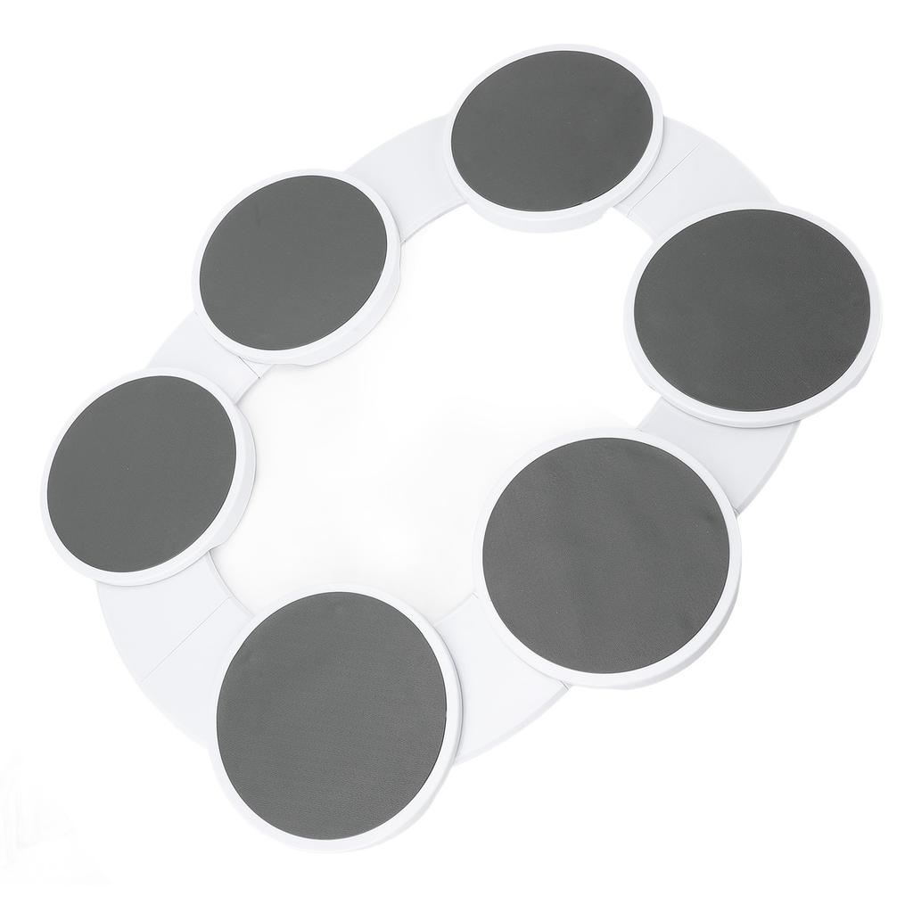 Drehbare Lebensmittelablagen mit Schienen Tragbarer Essensablagen-Drehteller-Organizer für Esstisch, Treffen, Party