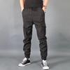 Quntum Cargo Plus Long Chino Casual Sizes A.E. Men's Pants, Sizes, Outdoor, Pants, Workwear, Pants, Bottoms, M-6XL (XL, Black)