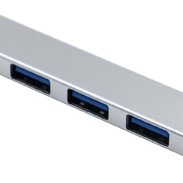 4 in 1 USB3.0 HUB Fast Speed USB3.0 4 Port USB HUB Multiple Splitter Easy Cable Management for PC Computer