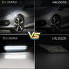 D-Lumina LED Side Marker Lights Smoked Lens White For Honda Civic 2016- 10Th Gen Civic Sedan Coupe Hatchback, Front Bumper Fender Side Marker Light,