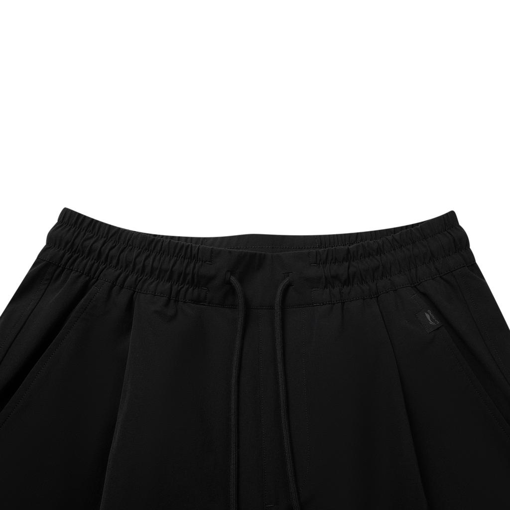 Li Ning Kung Fu Series Sports Minimalist Solid Color Cuffed Loose Casual Pants Men pants AKXV347-1