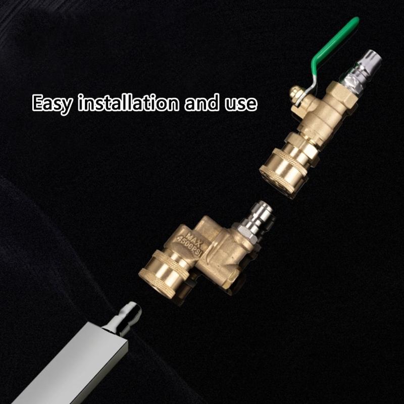 Robuste Heizkörperreinigung aus 304 Edelstahl mit 180 Grad drehbarem Schnellanschluss