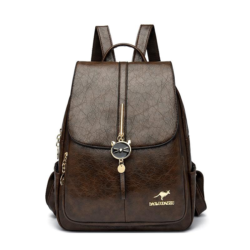 Dame Ryggsekk Enkel Alt-i-ett Veske Reise Skolesekk Student Ryggsekk