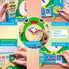 Wooden Calendar for Kids Montessori Learning Clock 7 in 1 Toddler Daily Calendar Educational Toy for Preschool Time Telling