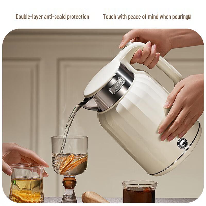Midea SH58-Q 2L 316L Stainless Steel Electric Kettle CN plug (adapter included)
