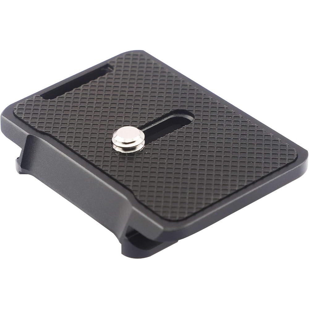 Haoge P30 Double Type Quick Release Plate, Arca-Swiss/Kirk, Compatible with Manfrotto RC2 Standard Ball Heads (ARCA-Swiss/Kirk) Compatible with Manfro
