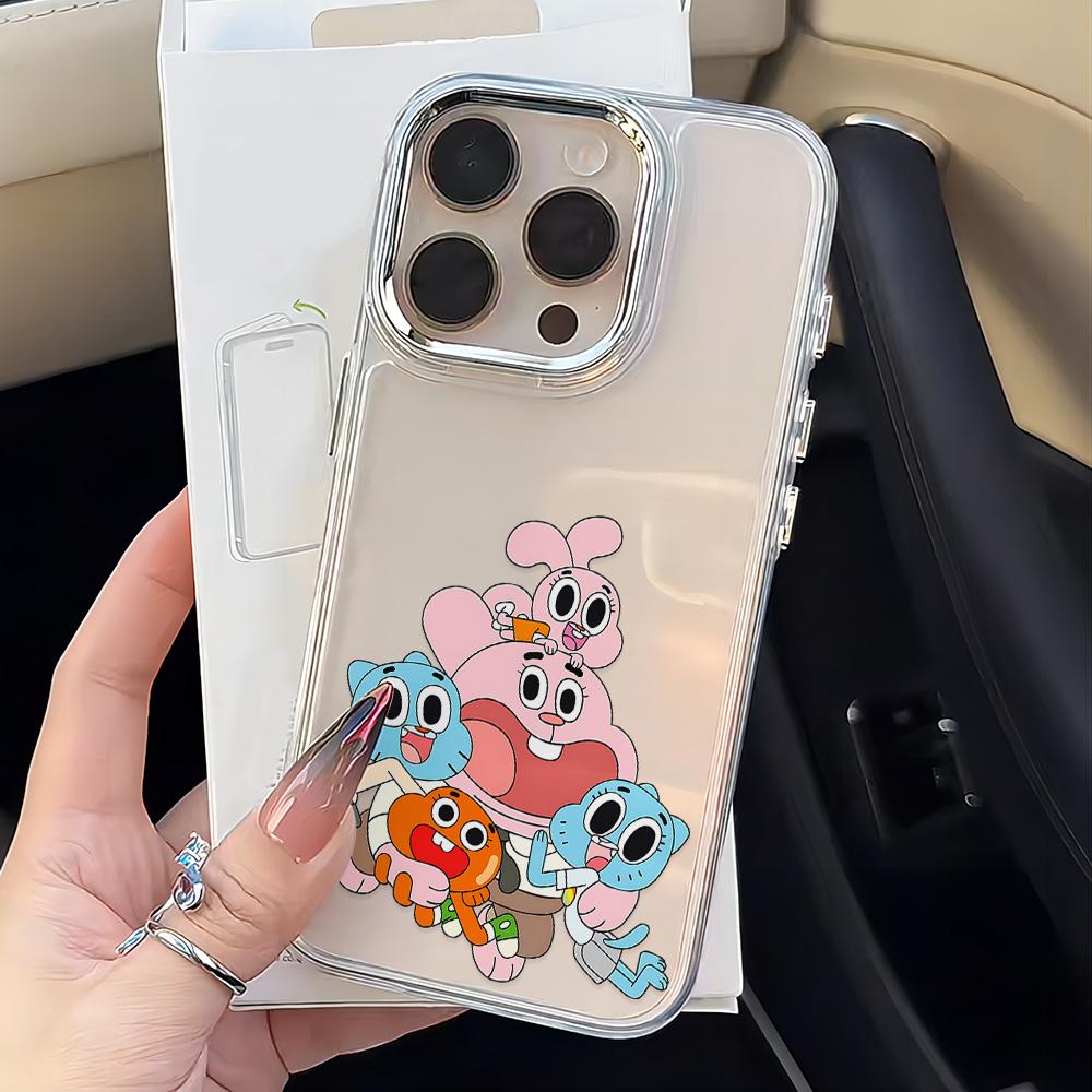 Die erstaunliche Welt von Gumball Handyhülle Für iPhone 17 16e 16 15 14 13 12 11 mini Pro Max X XR XSMAX 8 7 Air Plus Weiche Hülle