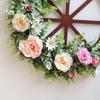 Spring Wheel Outdoor Wreath - Pastoral Scene Decorative Prop