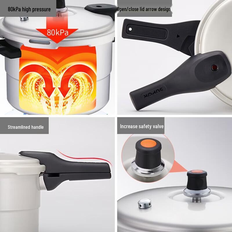 SUPOR Good Helper Aluminum Pressure Cooker